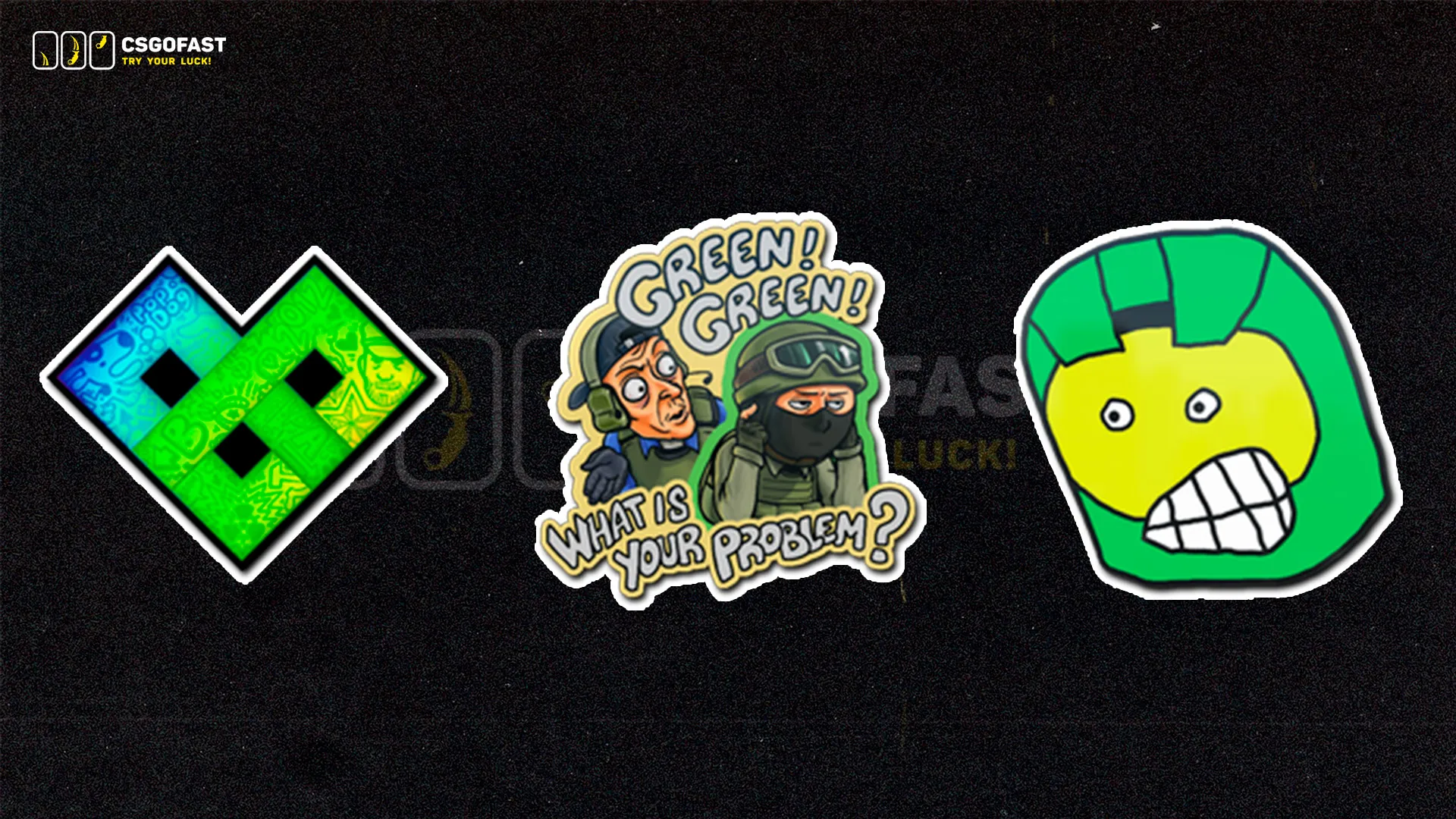 Best Green Stickers in CS2
